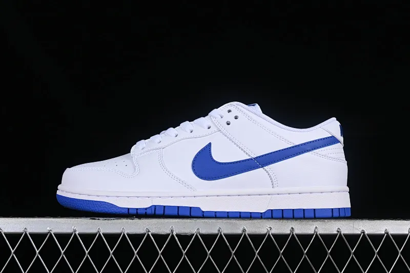 All categories Nk SB Dunk series Nk SB Dunk Low low-top sneakers K version Nk Dunk Low white blue SB low-top sports and leisure sneakers DV0831-104